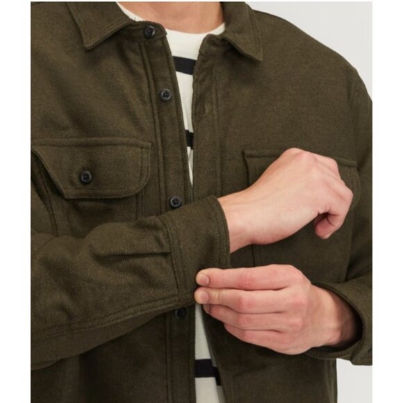 Everlane The ReNew Fleece-Lined Heavyweight Overshirt Size XL - Picture 16 of 16